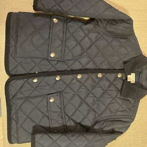 Crewcuts Black Quilted Jacket